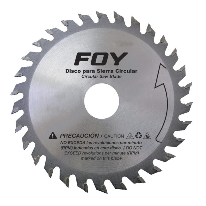 HC135260 - Disco Para Sierra Circular Para Corte Madera 40 Dientes 8-1/4 Foy 143555 - FOY