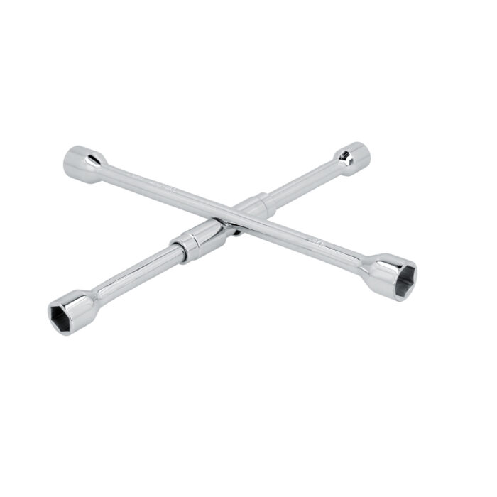 HC136038 - Llave De Cruz Cromada Plegable 14 Surtek LLC14P - SURTEK