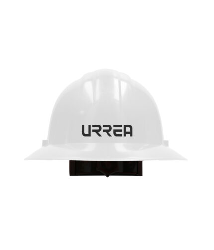 HC136385 - Casco De Seguridad Con Ajuste De Matraca Color Blanco Ala Completa Urrea USH04W - URREA