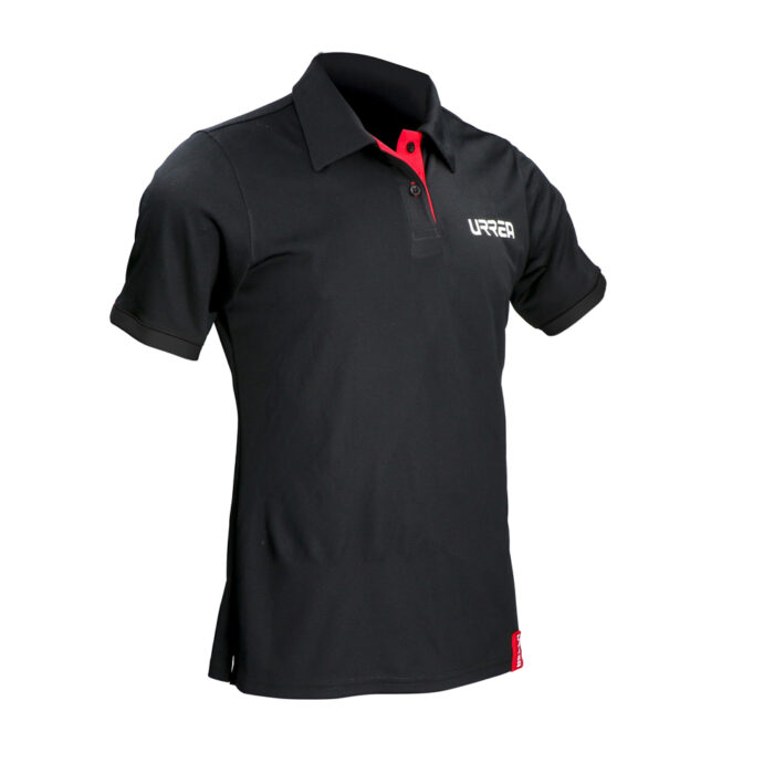 HC136994 - Playera Tipo Polo Dry Fit Para Caballero Color Negro Talla Ch Urrea PCFIS - URREA