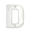 HC18902 - Letra D Bold 4 Cromo Satinado Lock L70DC - LOCK