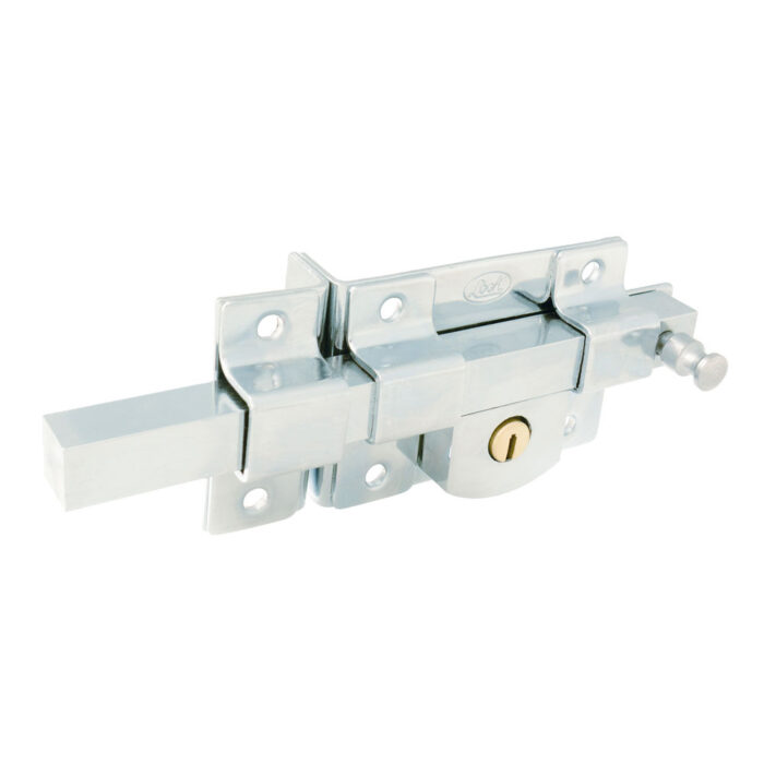 HC43388 - Cerradura De Barra Libre Función Derecha Cromo Brillante Llave Estándar En Caja Lock L570DCB - LOCK