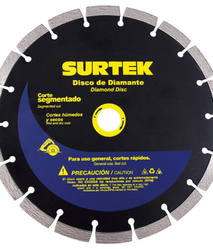 HC50940 - Disco De Diamante Segmentado 4-1/2 Surtek 123462 - SURTEK