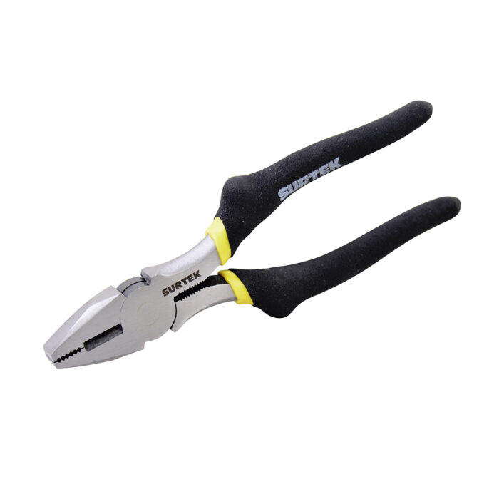 HC57411 - Pinza Para Electricista Con Mango Rubber Grip De 7 Corte Lateral Surtek 967 - SURTEK