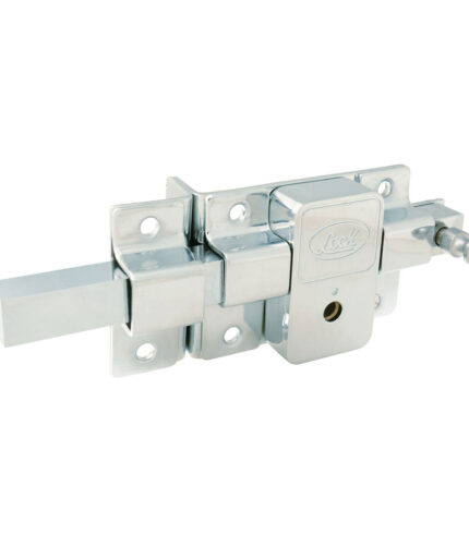 HC58933 - Cerradura De Barra Fija Función Derecha Cromo Brillante Llave Tetra En Caja Lock L580DCB - LOCK