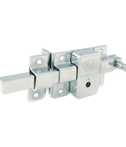 HC66620 - Cerradura De Barra Libre Función Izquierda Cromo Brillante Llave Tetra En Caja Lock L590ICB - LOCK