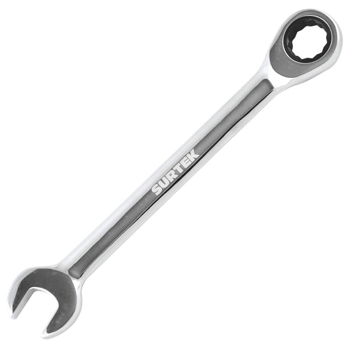 HC72273 - Llave Combinada Pulido Espejo De Matraca Métrica 12 Puntas 10Mm Surtek 100580 - SURTEK