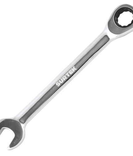 HC72279 - Llave Combinada Pulido Espejo De Matraca En Pulgadas 12 Puntas 3/8 Surtek 100532 - SURTEK