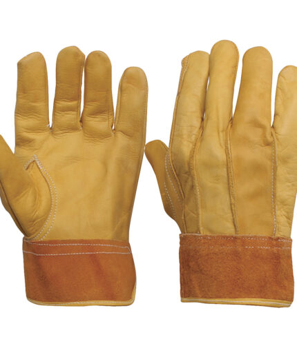 HC77305 - Guantes Tipo Operador De Piel De Vacuno Con Puño De Carnaza Unitalla Surtek 137413 - SURTEK