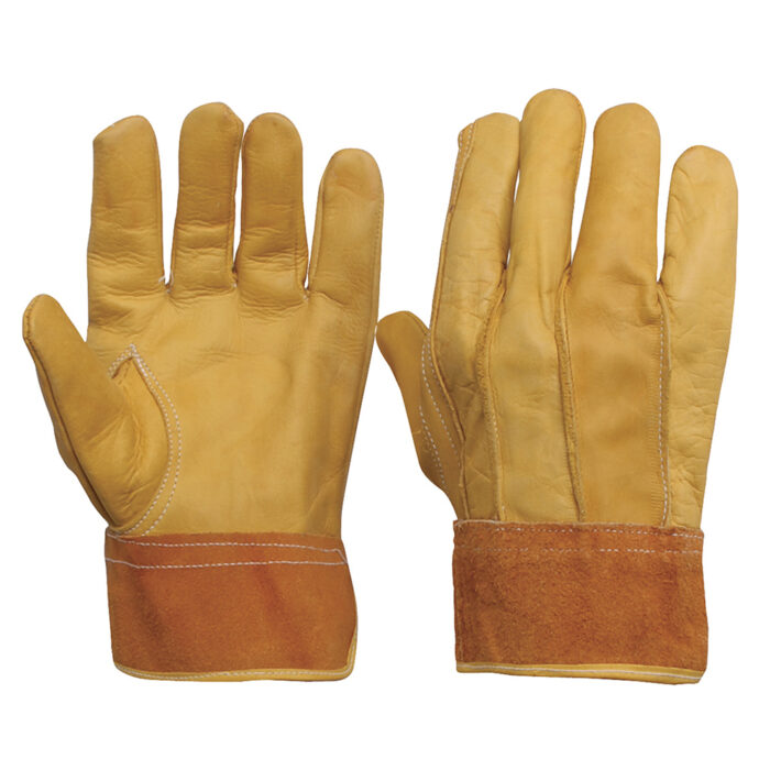 HC77305 - Guantes Tipo Operador De Piel De Vacuno Con Puño De Carnaza Unitalla Surtek 137413 - SURTEK