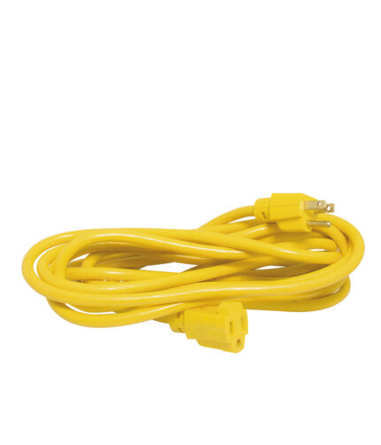 HC91591 - Extensión Eléctrica Uso Rudo Aterrizada Color Amarillo 15 M Surtek 136174 - SURTEK