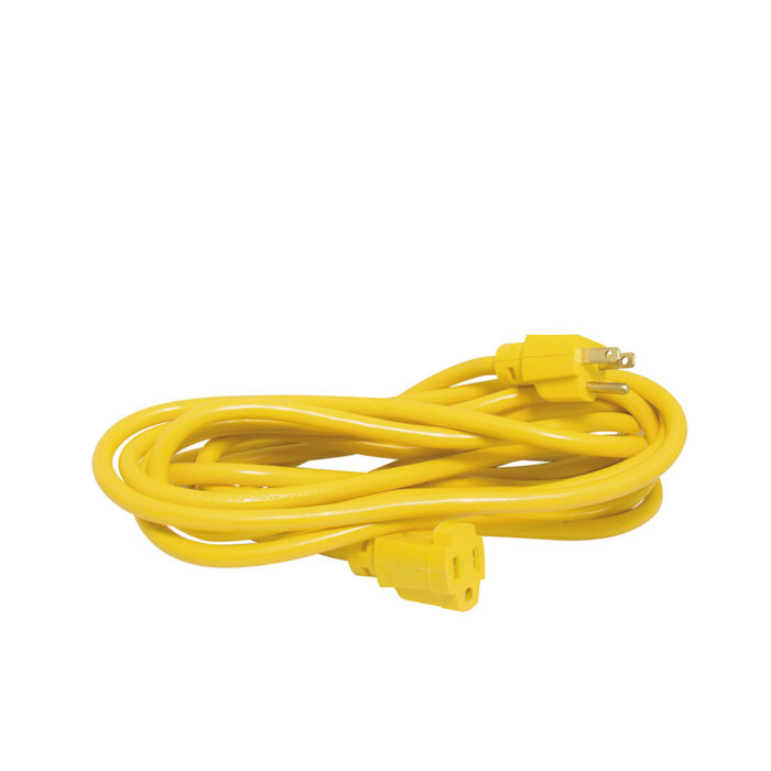 HC91591 - Extensión Eléctrica Uso Rudo Aterrizada Color Amarillo 15 M Surtek 136174 - SURTEK