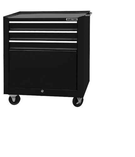 HC95241 - Gabinete Móvil Color Negro 4 Gavetas 27 Surtek 125114 - SURTEK