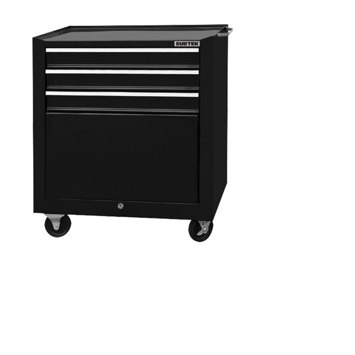 HC95241 - Gabinete Móvil Color Negro 4 Gavetas 27 Surtek 125114 - SURTEK