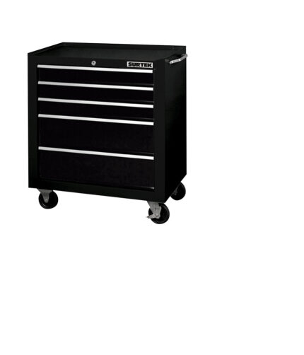 HC95242 - Gabinete Móvil Color Negro 5 Gavetas 27 Surtek 125113 - SURTEK