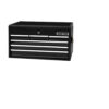 HC95243 - Gabinete Móvil Color Negro Superior 6 Gavetas 26 Surtek 125115 - SURTEK