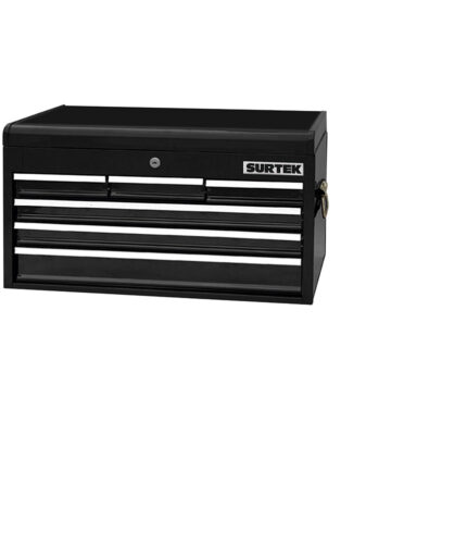 HC95243 - Gabinete Móvil Color Negro Superior 6 Gavetas 26 Surtek 125115 - SURTEK