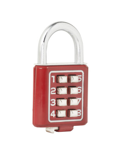 HC95385 - Candado De Combinación Rojo 35 Mm Lock C27R35 - LOCK