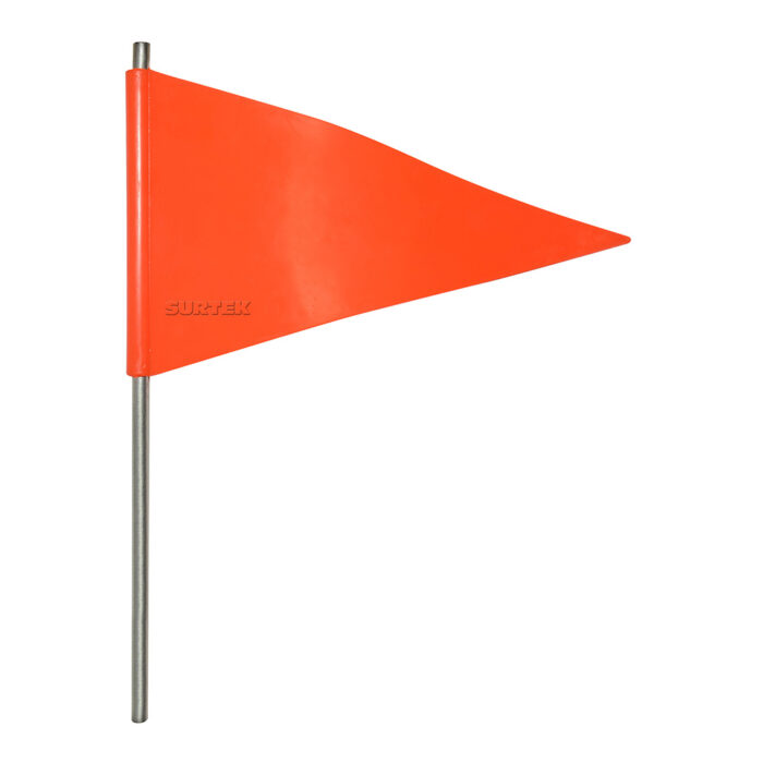 HC96419 - Banderín Para Señalización Con Vástago De Acero Galvanizado Surtek 137608 - SURTEK