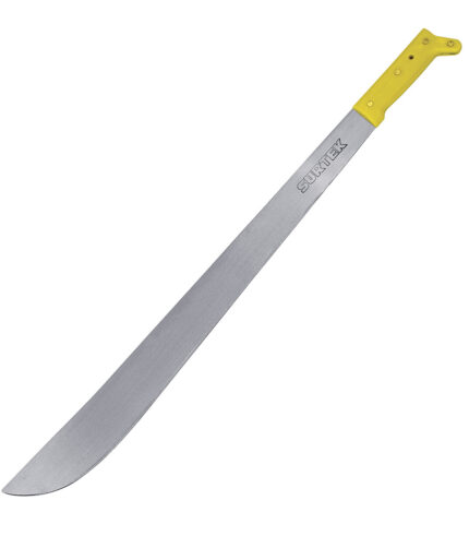 HC99889 - Machete Laminado Con Mango Amarillo Recto 14 Surtek 130495 - SURTEK