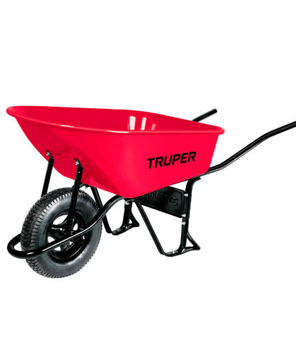 H050766 - Carretilla 100 Litros Con Llanta Neumatica Reforzada Truper 11776 - TRUPER