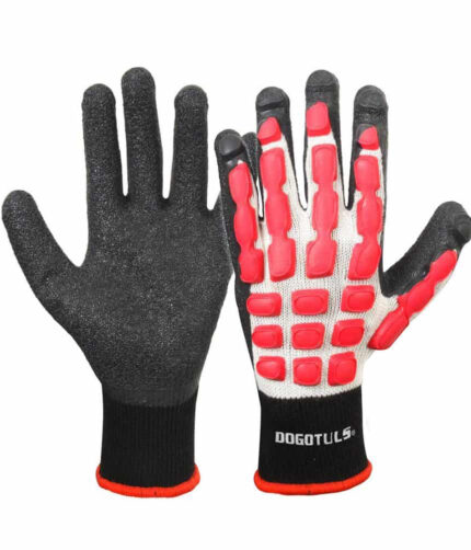 HC104277 - Guante Anti Impacto Con Recubrimiento De Latex Rugoso HW3051 - DOGOTULS