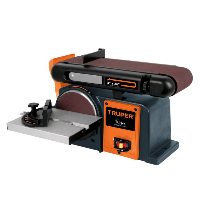 HC120674 - Lijadora De Banda Y Disco 4 X 6' De 370 W (1/2 Hp) Truper 12110 - TRUPER