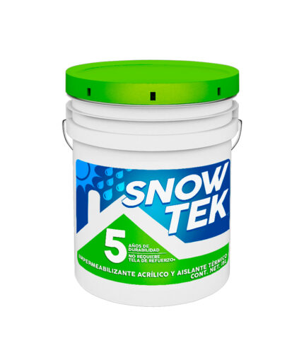 HC164832 - Impermeabilizante Blanco 5 Años 18L Snowtek VCIST05BL1M - SNOWTEK