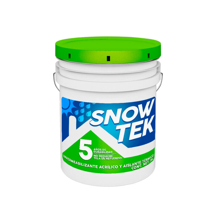 HC164832 - Impermeabilizante Blanco 5 Años 18L Snowtek VCIST05BL1M - SNOWTEK