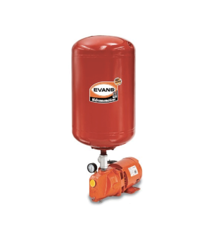 HC85082 - Hidroneumático 1/2 Hp + 50L Evans Eaj050-050Le - EVANS