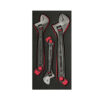 HC93478 - Juego De 3 Llaves Ajustables Black Urrea CH114 - URREA