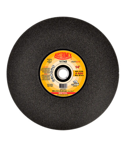 HC20294 - Disco Abrasivo Para Cortes Rápidos De Acero Y Fundición De Austromex 742 - AUSTROMEX