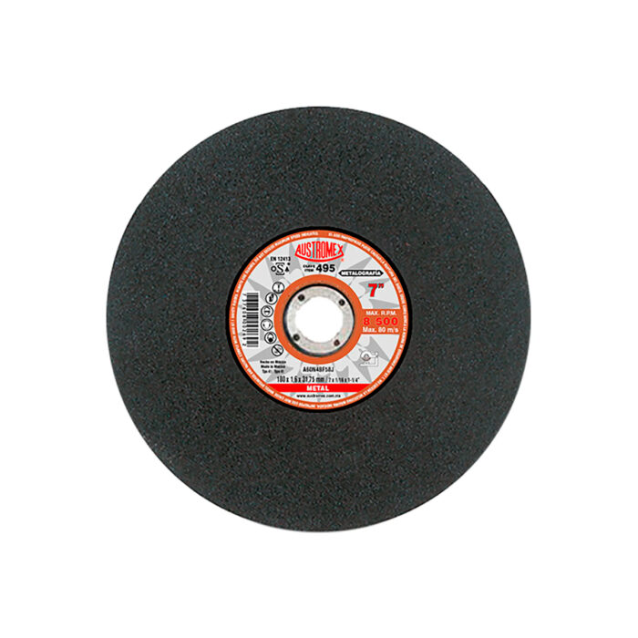 HC66699 - Disco Abrasivo Para Corte 7 x 1/16 x 1-1/4 Austromex 495 - AUSTROMEX