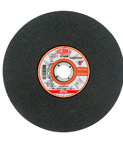 HC66700 - Disco Abrasivo Para Corte De Pruebas Metalográficas 8 x 1/16 x 1-1/4 Austromex 498 - AUSTROMEX