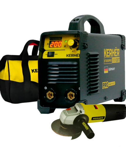 HC172151 - Combo Soldador Inv KTI200PRO + Esmeril KHE4 +Maleta Kerher KIT305 - KERHER