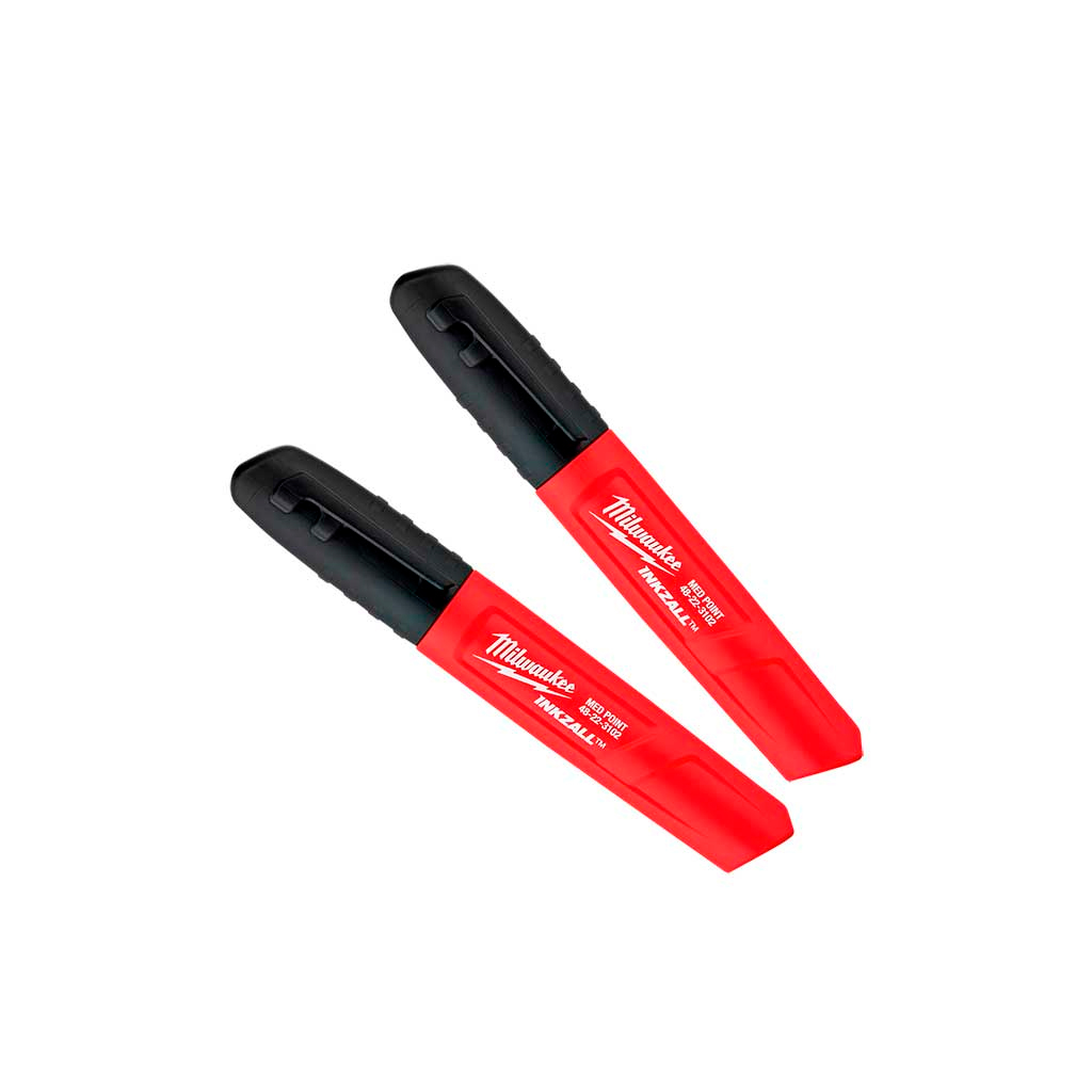 HC93944 - Marcador 2Pz Punta Media Color Negro Milwaukee 48-22-3102 - MILWAUKEE HC93944 - Marcador 2Pz Punta Media Color Negro Milwaukee 48-22-3102 - MILWAUKEE