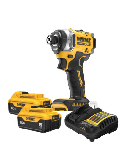 HC169770 - Paquete Cargador DCB1104-B3 Y 2 Baterias DCB205YY + Atornillador de Impacto DCF860B-B3 DEWALT - DEWALT