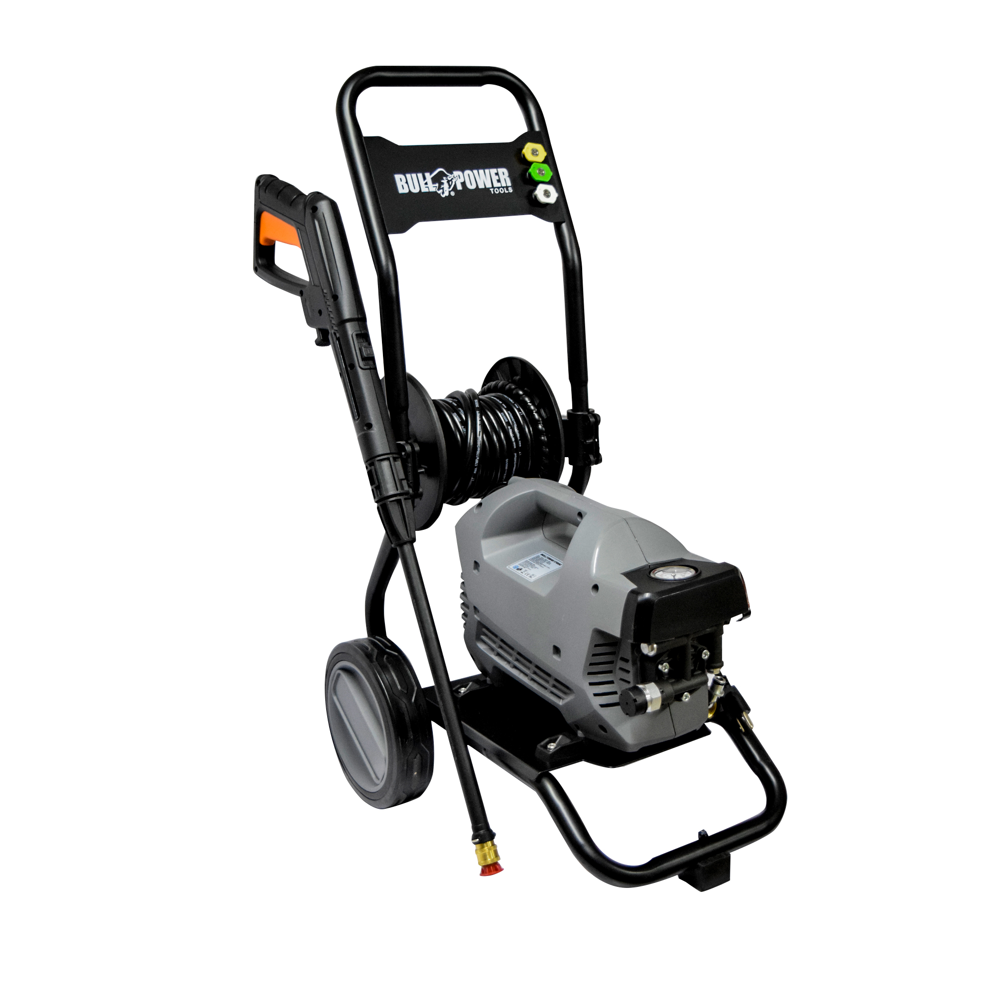 HC172400 - Hidrolavadora Eléctrica 2000W 2320PSI 7L Bull Power T394G-1700C - BULL POWER HC172400 - Hidrolavadora Eléctrica 2000W 2320PSI 7L Bull Power T394G-1700C - BULL POWER