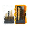 HC107294 - Juego de Brocas AV 1/16-1/2 Titanio Dewalt DW1361 - DEWALT