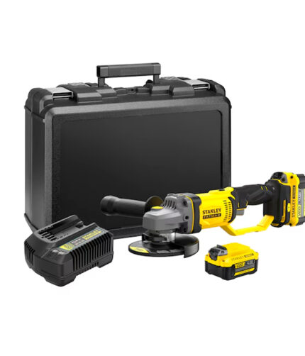 HC137624 - Miniesmeriladora 4-1/2 20V Con 2 Baterías + Cargador + Caja Stanley SCG400M2K-B3 - DEWALT HC137624 - Miniesmeriladora 4-1/2 20V Con 2 Baterías + Cargador + Caja Stanley SCG400M2K-B3 - DEWALT