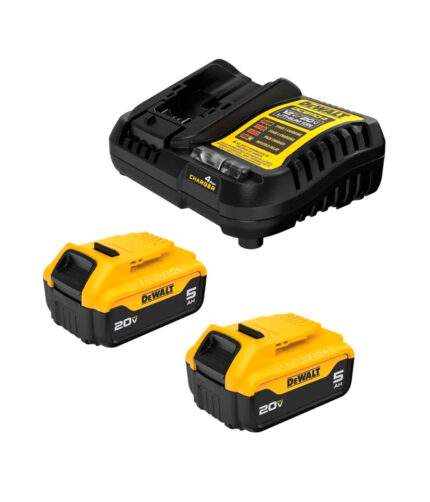 HC160411 - Paquete de Cargador + 2 Baterías 20V 5A + Maleta Dewalt DCB205-2C - DEWALT HC160411 - Paquete de Cargador + 2 Baterías 20V 5A + Maleta Dewalt DCB205-2C - DEWALT