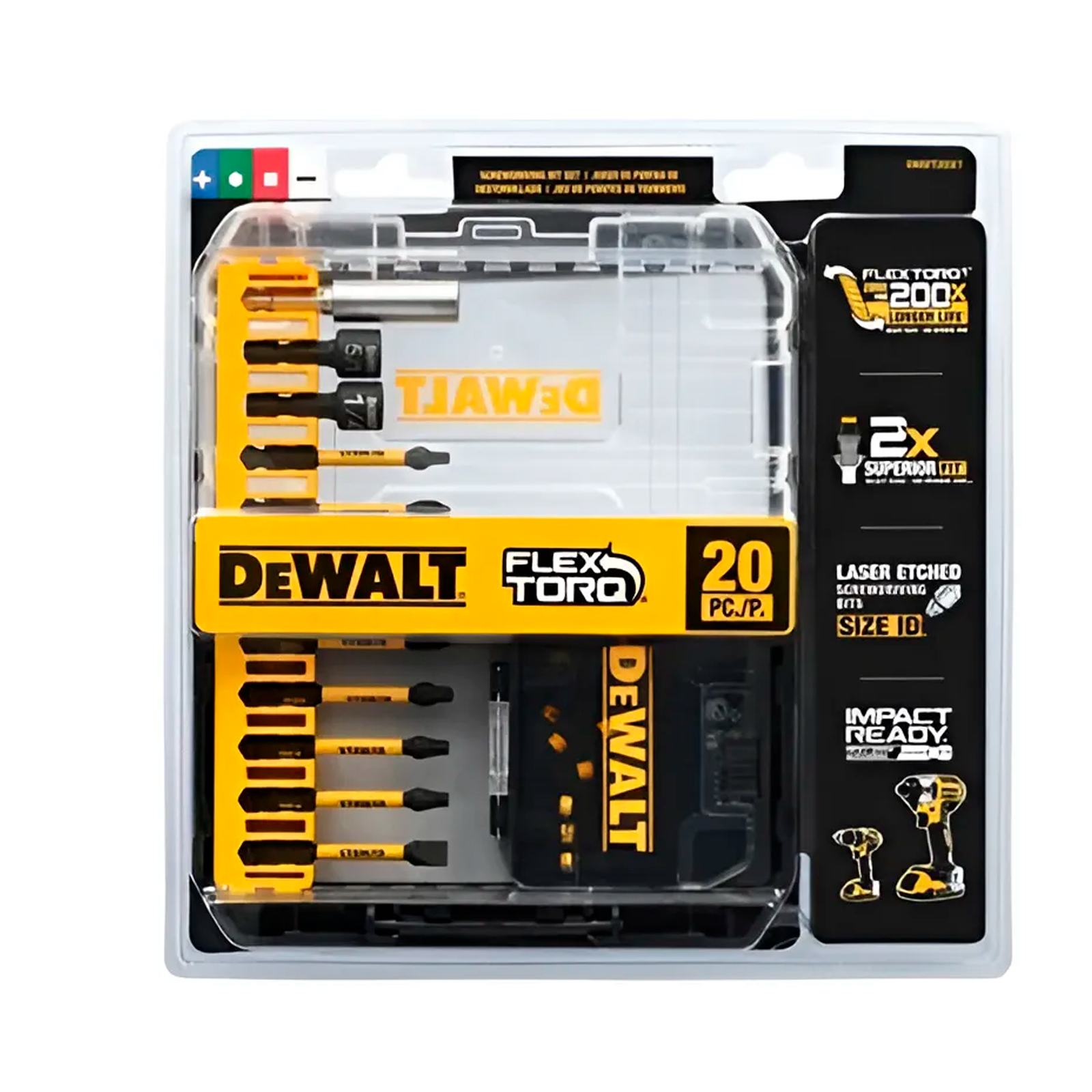 HC167604 - Juego de Puntas Mixto 20PZ Dewalt DWAFT20SET - DEWALT HC167604 - Juego de Puntas Mixto 20PZ Dewalt DWAFT20SET - DEWALT
