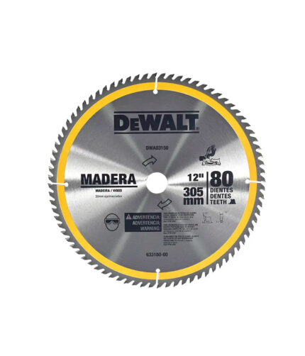 HC17364 - Disco Para Sierra Ingleteadora 12 80 Dientes Dewalt DWA03150 - DEWALT HC17364 - Disco Para Sierra Ingleteadora 12 80 Dientes Dewalt DWA03150 - DEWALT