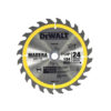 HC61927 - Disco Para Madera de 24 Dientes Para Sierra Circular 7-1/4 Dewalt DWA03080 - DEWALT