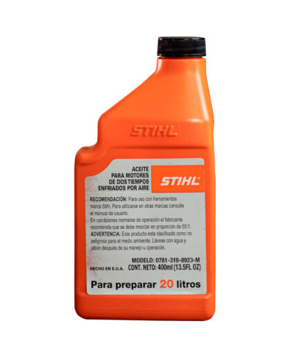 HC99071 - Aceite HP motor 2 ciclos 400 ml STIHL 0781-319-8923M - STIHL HC99071 - Aceite HP motor 2 ciclos 400 ml STIHL 0781-319-8923M - STIHL