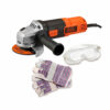HC173745 - Miniesmeriladora Angular 4-1/2 920W Con Lentes-Guantes B&D G720XK-B3 - BLACK&DECKER